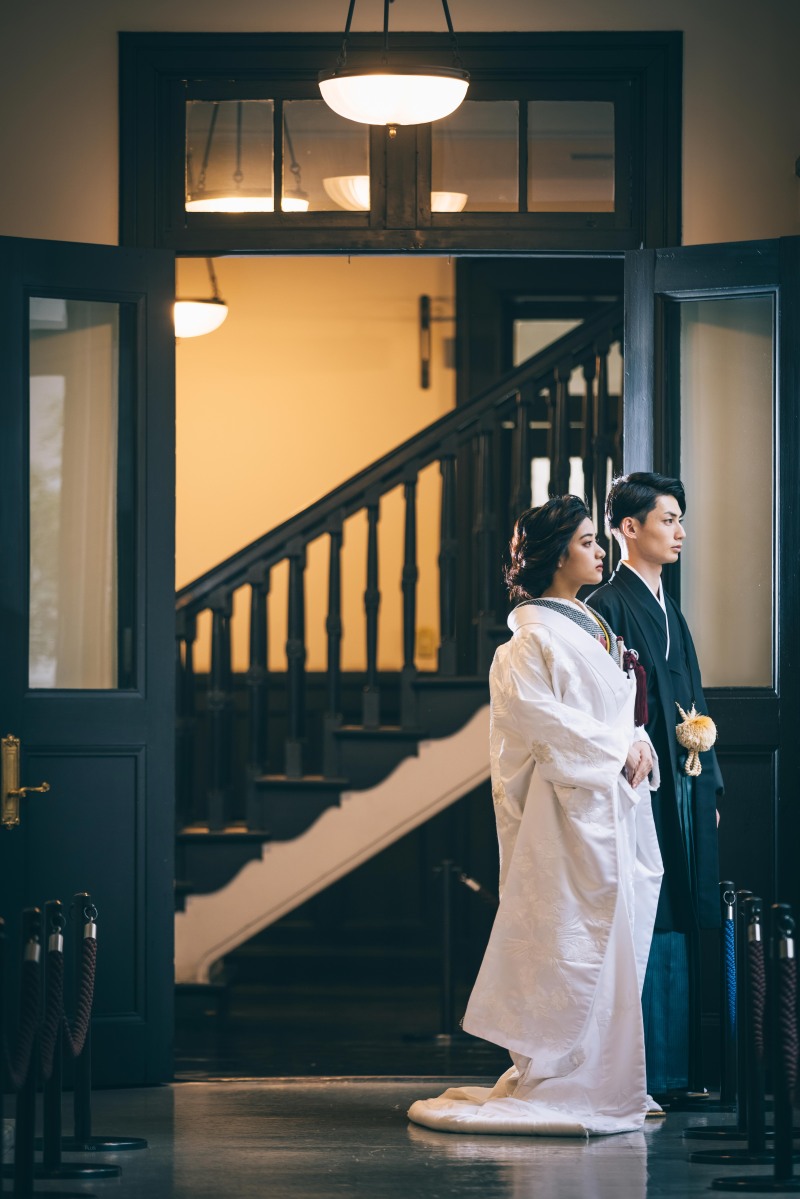 【Autumnキャンペーン!!!】横浜開港記念会館ロケーション撮影・データ100カット付きプラン 【衣裳選び放題】