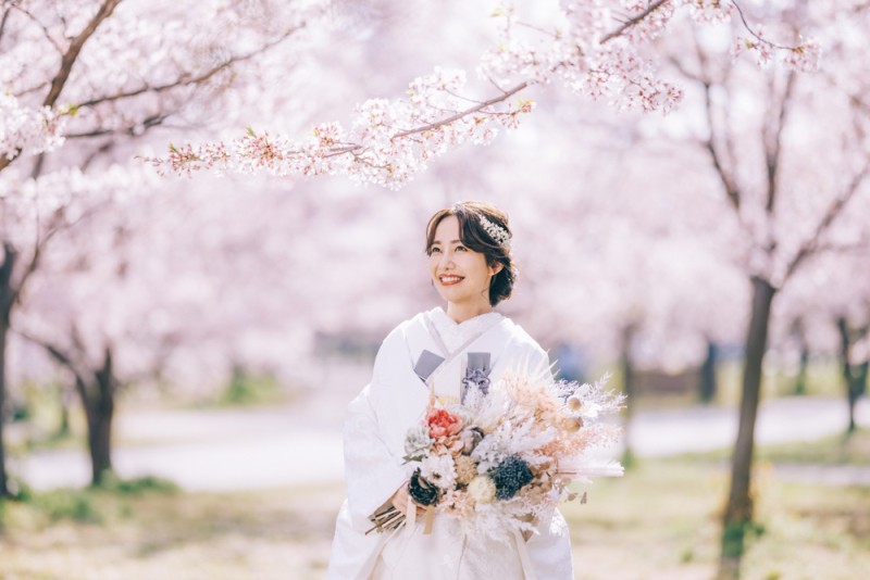 ★早割★桜ロケーション撮影　鎌倉ロケーション撮影＋データ100カット付きプラン【衣装選び放題】