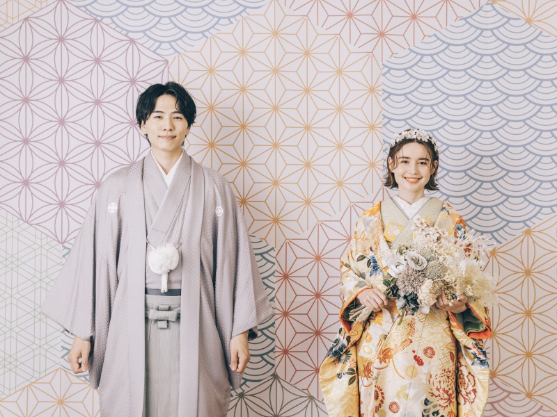 【通常価格178,000円(税抜)が期間限定で5万円OFF!】【衣裳2着選び放題】和装スタジオ撮影12Pアルバム付きプラン