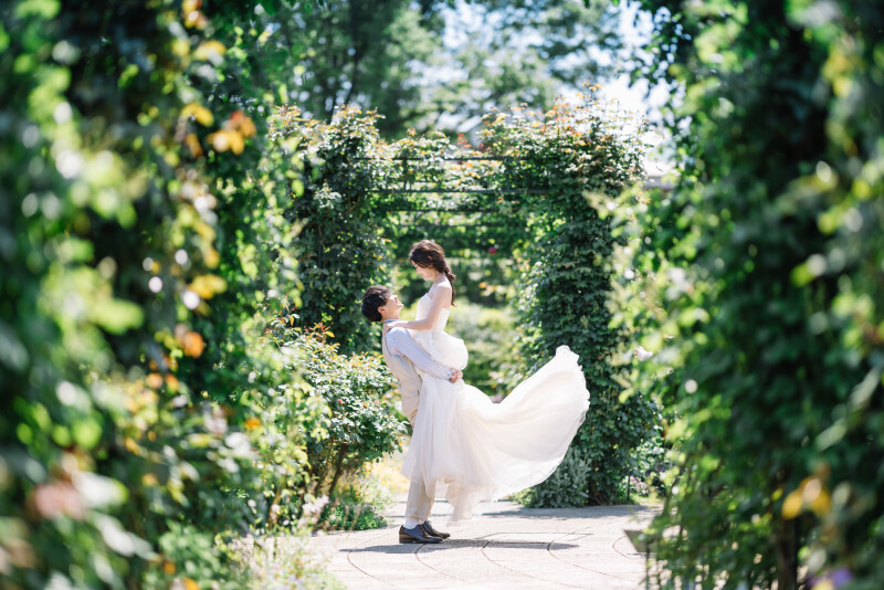【Autumnキャンペーン!!!】 港の見える丘公園ロケーション撮影・データ100カット付きプラン【衣裳選び放題】