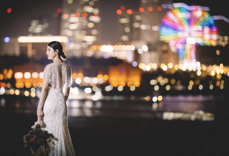 【Autumnキャンペーン!!!】大さん橋ナイトロケーション撮影・データ100カット付きプラン 【衣裳選び放題】