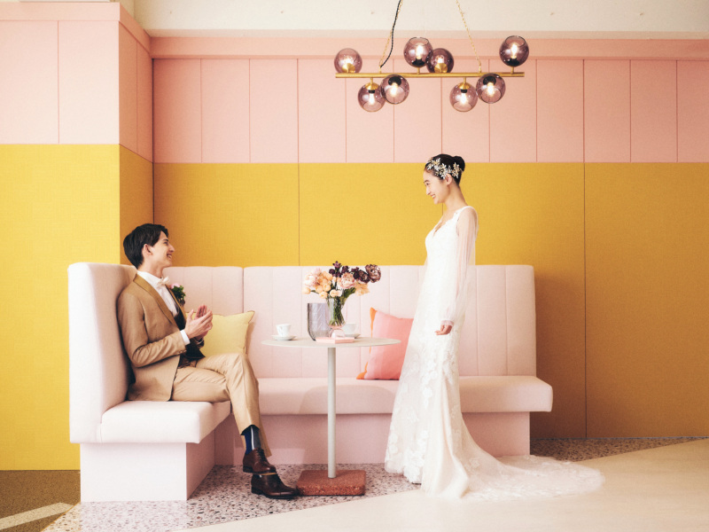 【通常価格198,000円(税抜)が期間限定で5万円OFF!】【衣裳2着選び放題】和装洋装スタジオ撮影12Pアルバム付きプラン