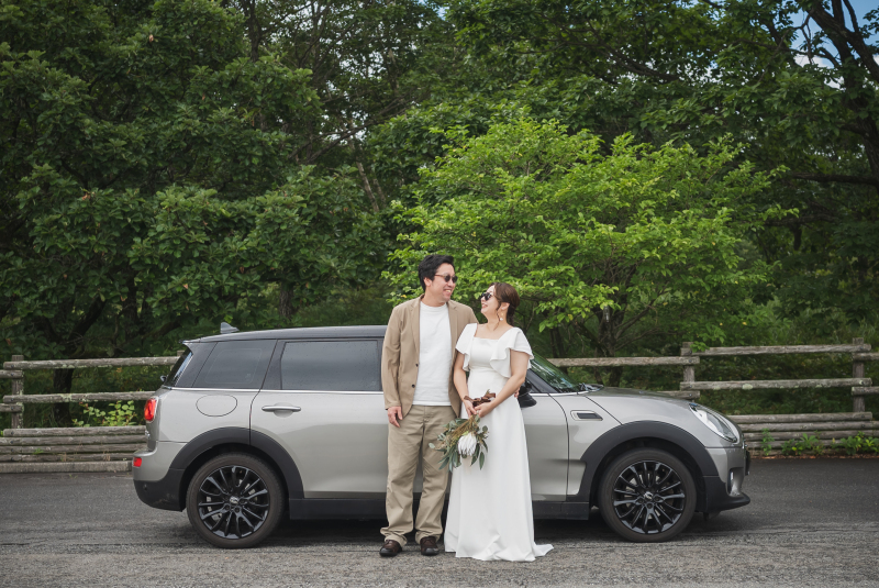 お二人のお車と一緒に♪