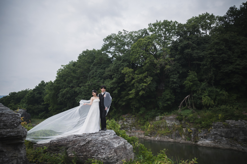 和装＠総社神社・洋装＠長瀞岩畳