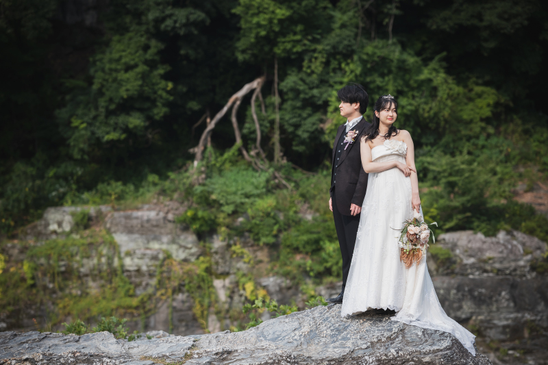 長瀞岩畳にて洋装スタート！