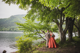 和装＠総社神社・洋装＠榛名湖