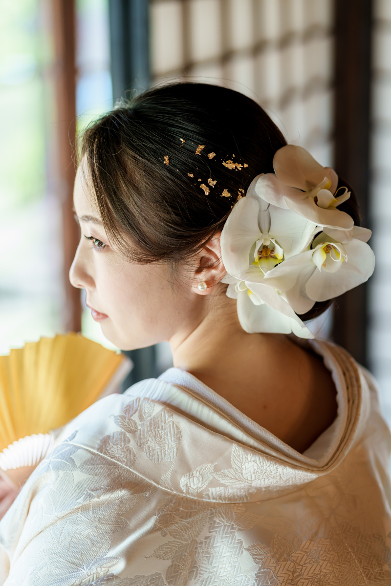 こだわりのヘアも撮影します♪