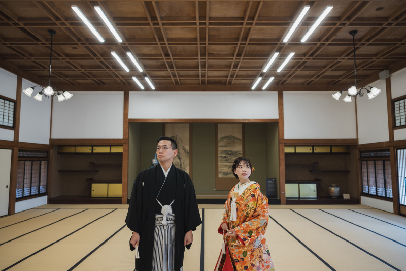 まずは大広間からスタート