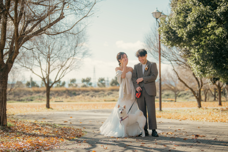 小さな家族と一緒にウェディング♫