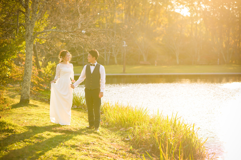 eneen wedding GUNMA_ガーデンで撮影できる