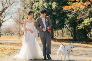 ペットとの撮影