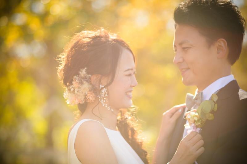 eneen wedding GUNMA_ガーデンで撮影できる