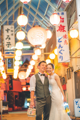 eneen wedding GUNMA_【街中】洗練された都会の中でスタイリッシュな撮影を