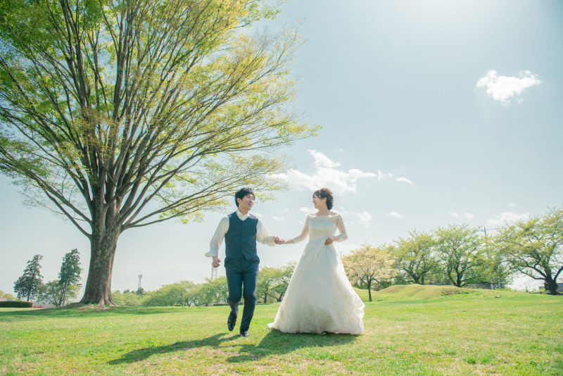 青空とグリーンが眩しい!