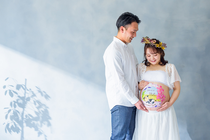 ベリーペイント認定アーティストを生かした撮影も行っています。