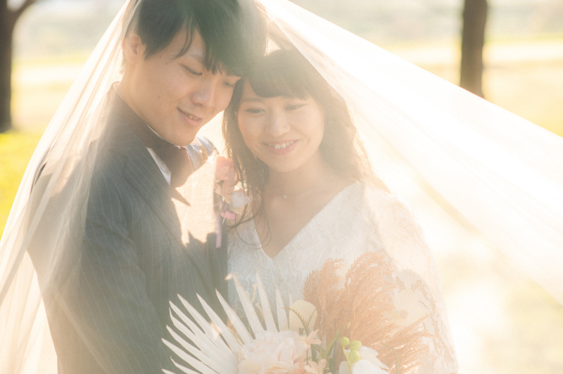 【ペットフォトプラン】大切なペットとフォトウェディング♪フォトボード付!ロケ2か所・撮影2時間・美肌補正付全データ150カット♪