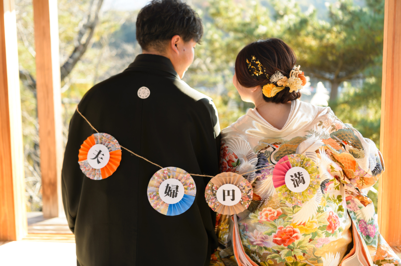 【楽山園】美肌補正★緑に包まれた日本庭園で撮影♪移動費や入園料もセット◎今だけ土日祝UP料金なし!和装1着レンタル/全データ付き