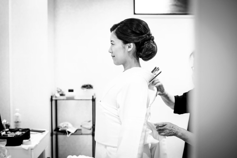 10：00　和装からお仕度