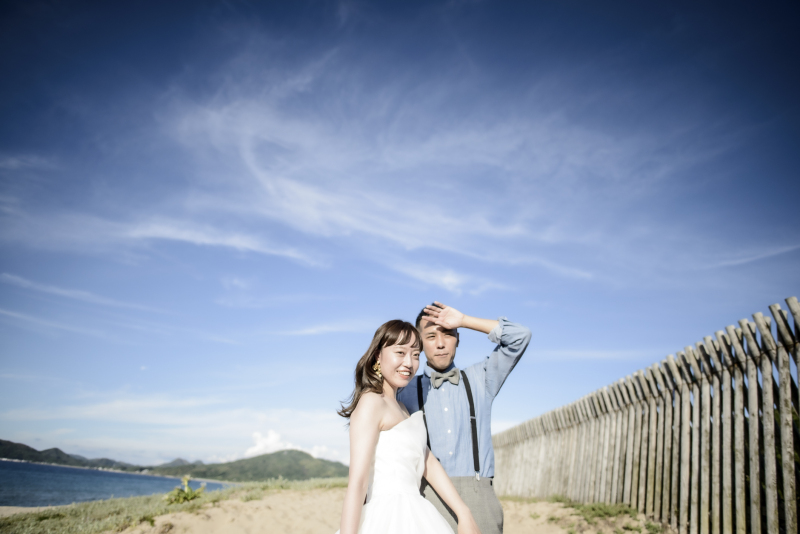 青い空と青い海♪