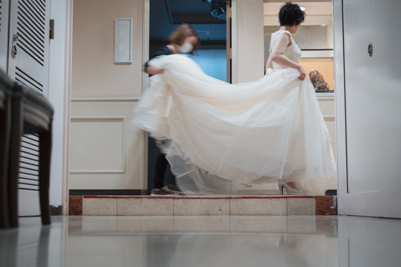 いよいよチャペルへ