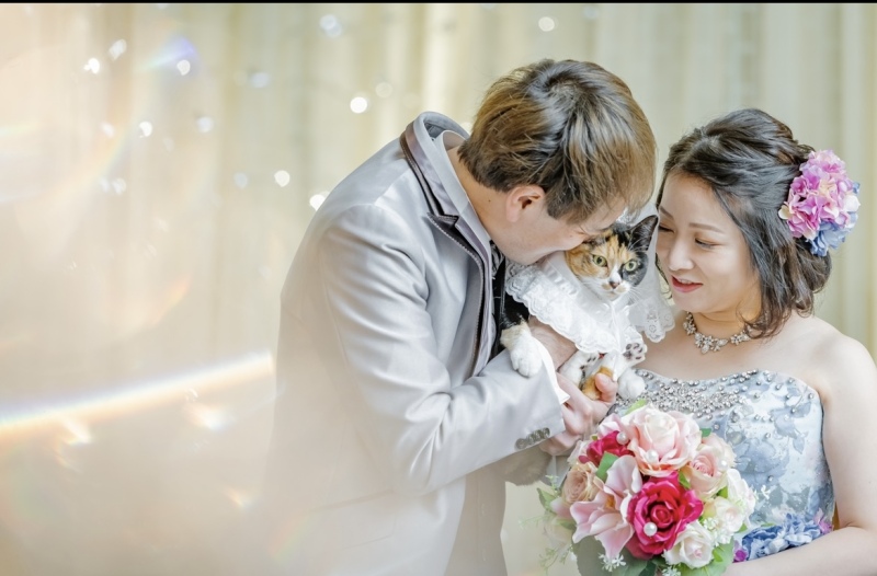 大切なペットもおめかしして♡