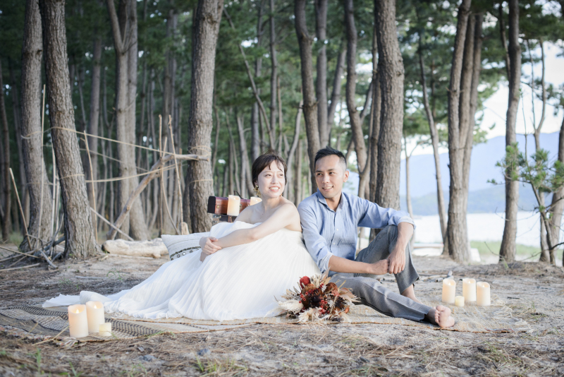 小物を飾ってお洒落に撮影♪