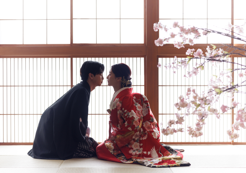 《チャペルで本格挙式付き》洋装1着・和装1着/スタジオ◇150カットデータ&20Pアルバム付き