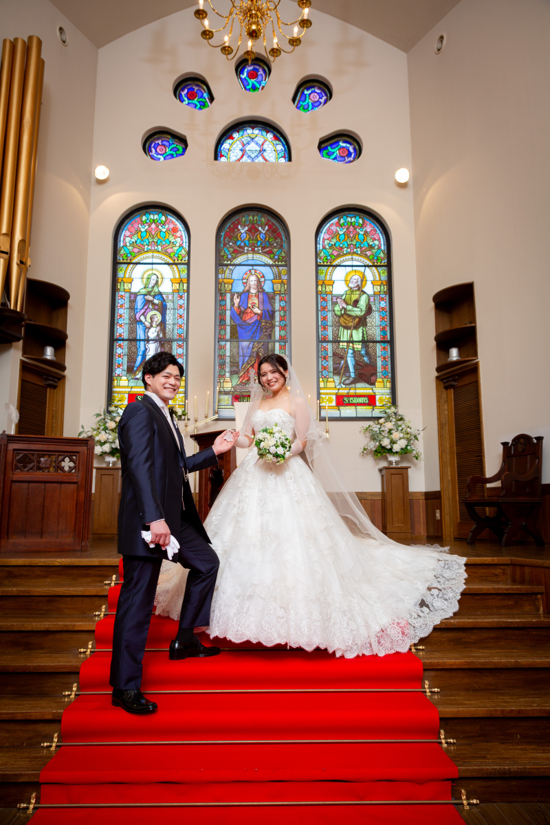 【ライトプラン】本格チャペルでの洋装1着プラン|お気軽に撮影したい方へおすすめ!