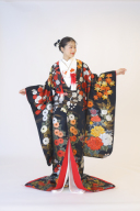 68-353　牡丹に四季流水