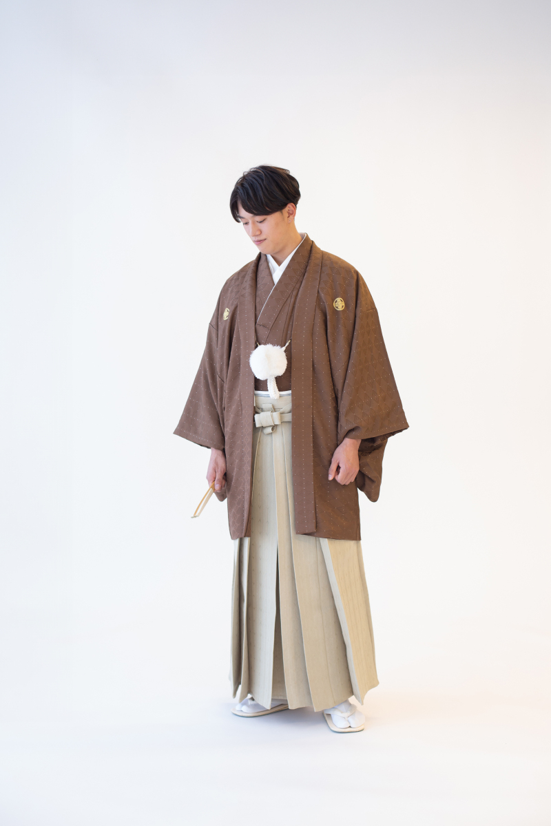 茶紋服