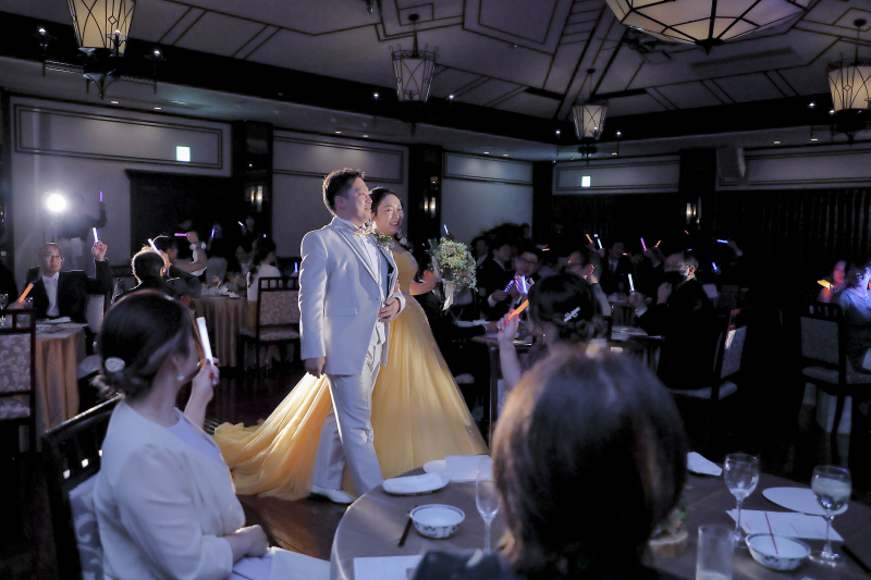 お色直し入場！！