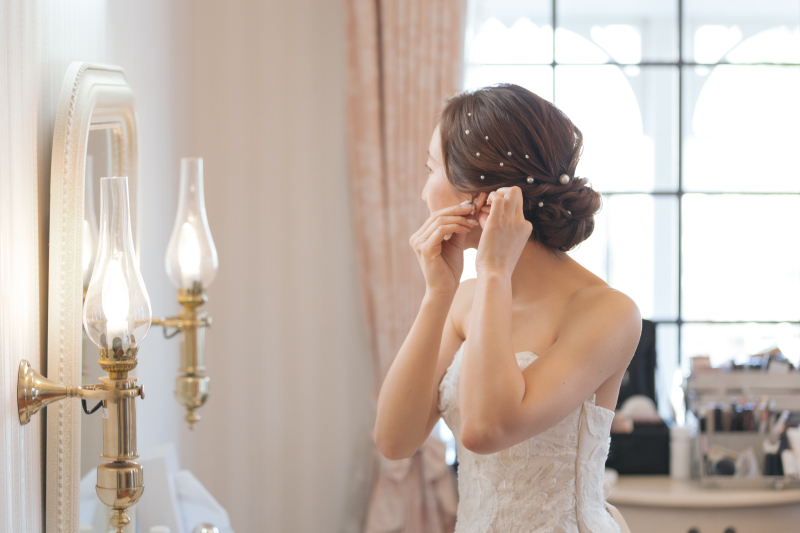 ブライズルームでの1枚