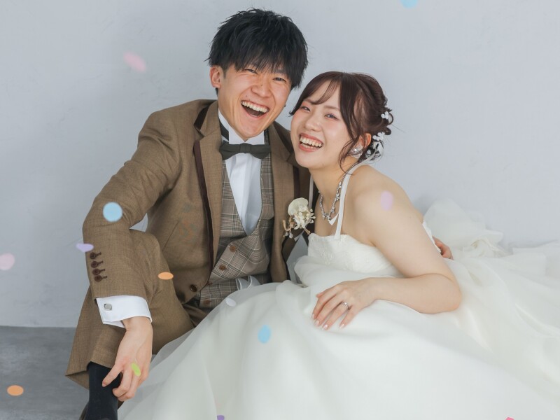 笑顔があふれる前撮り