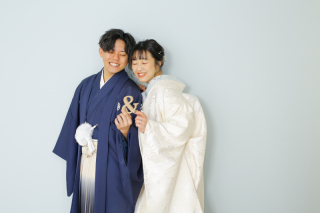 笑顔いっぱいのウェディングフォト