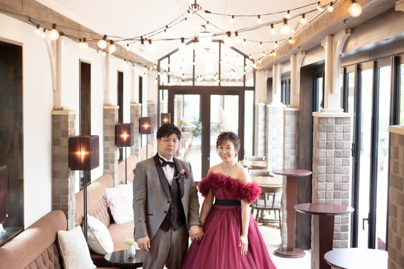 チャペルカーテンフォト