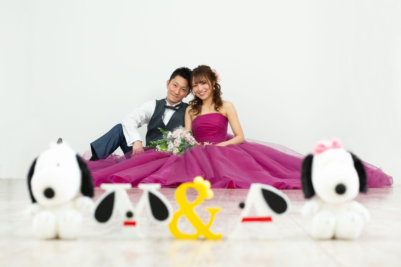 スヌーピーと一緒に♡