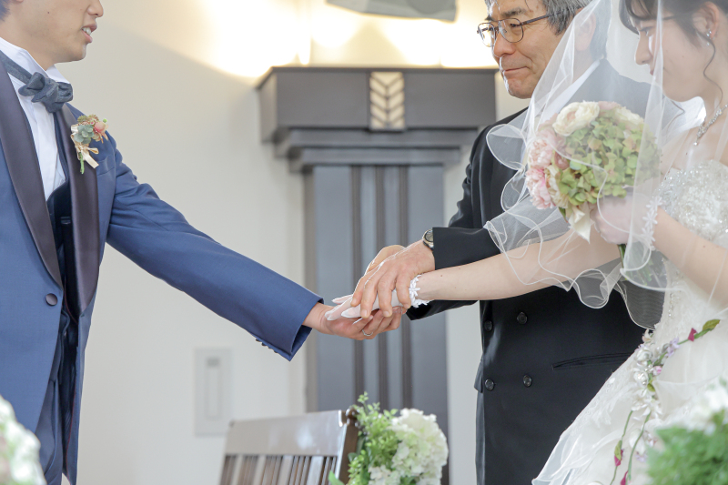 お父様から新郎様へ