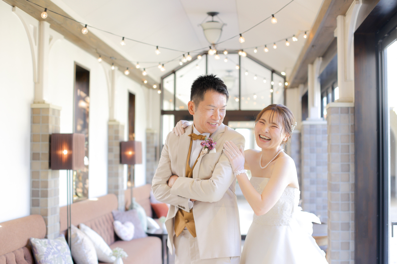 奥行きのあるコリドーにて