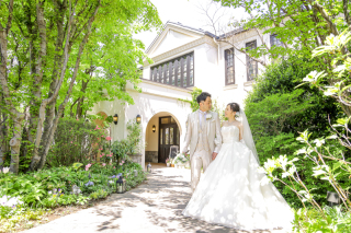 結婚式場フェリスクレールで本格的なウェディングフォト