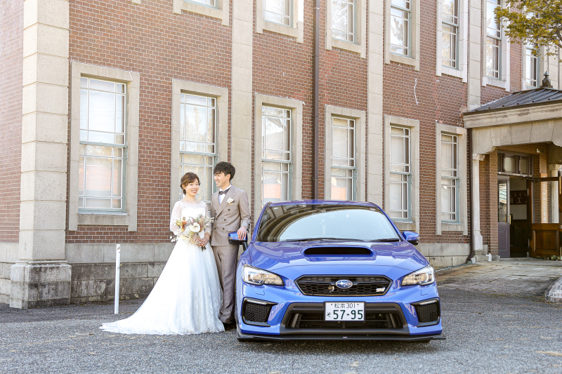 ご新郎様の愛車と