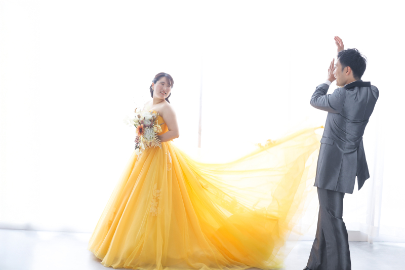 ご新郎様もお手伝い