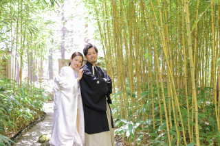 和装ロケーションを、結婚式の前撮りで。