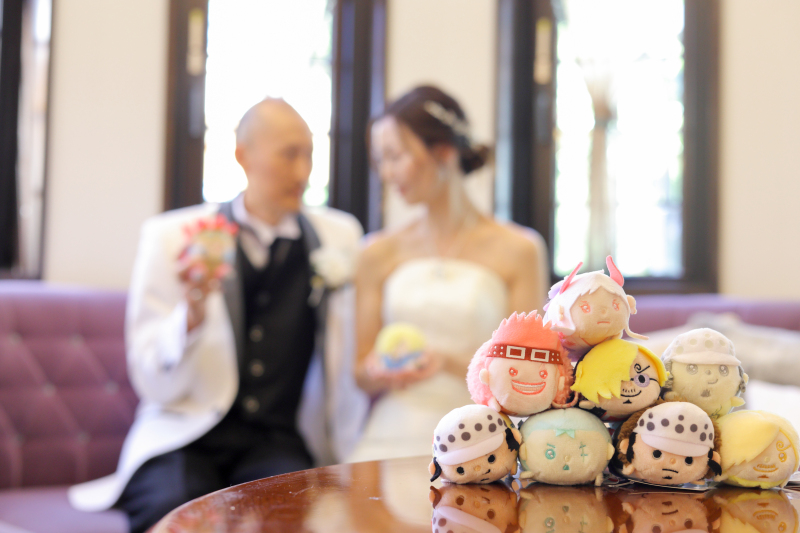 お2人の好きなものと一緒に