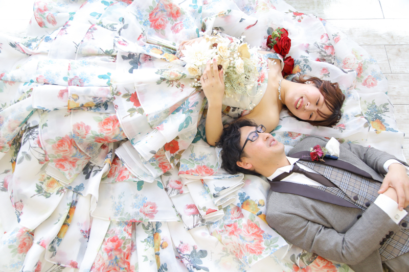 寝ころびショット