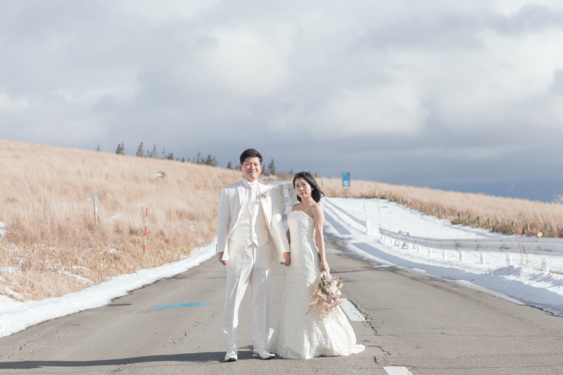 冬の霧ケ峰高原