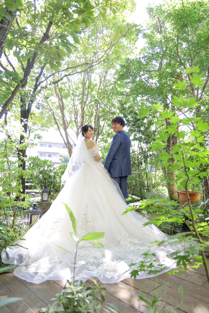 ハツコエンドウのドレス