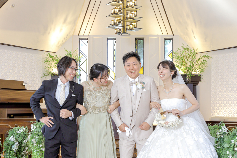 チャペルカーテンフォト