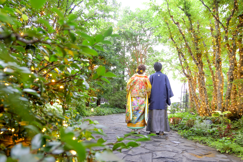 エントランスにて