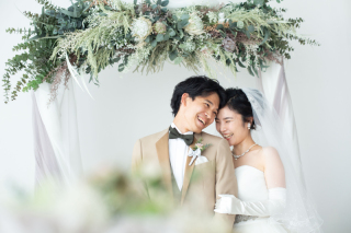 アーチでの撮影