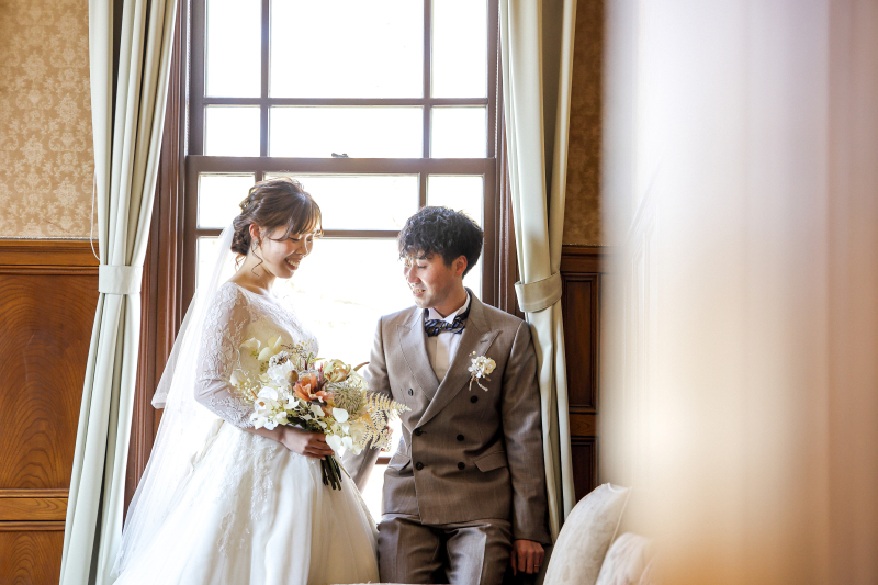 【全データ付き】大正モダン建築|洋装ロケプラン|結婚式前撮り|新郎新婦洋装1着|オンライン相談◎|国登録有形文化財|ロケ代込み